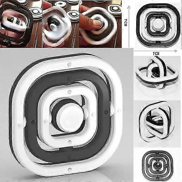 New 3d Fidget Spinner Edc Finger Toy Hand Fidget Spinner Flip Stress Relief Gift