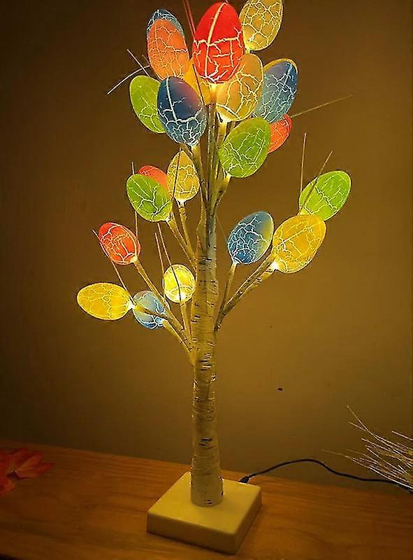 15" Illuminated Birch Battery Powered Warm White Led Artificial Branch Tree For Easter Home Party Festive Wedding
