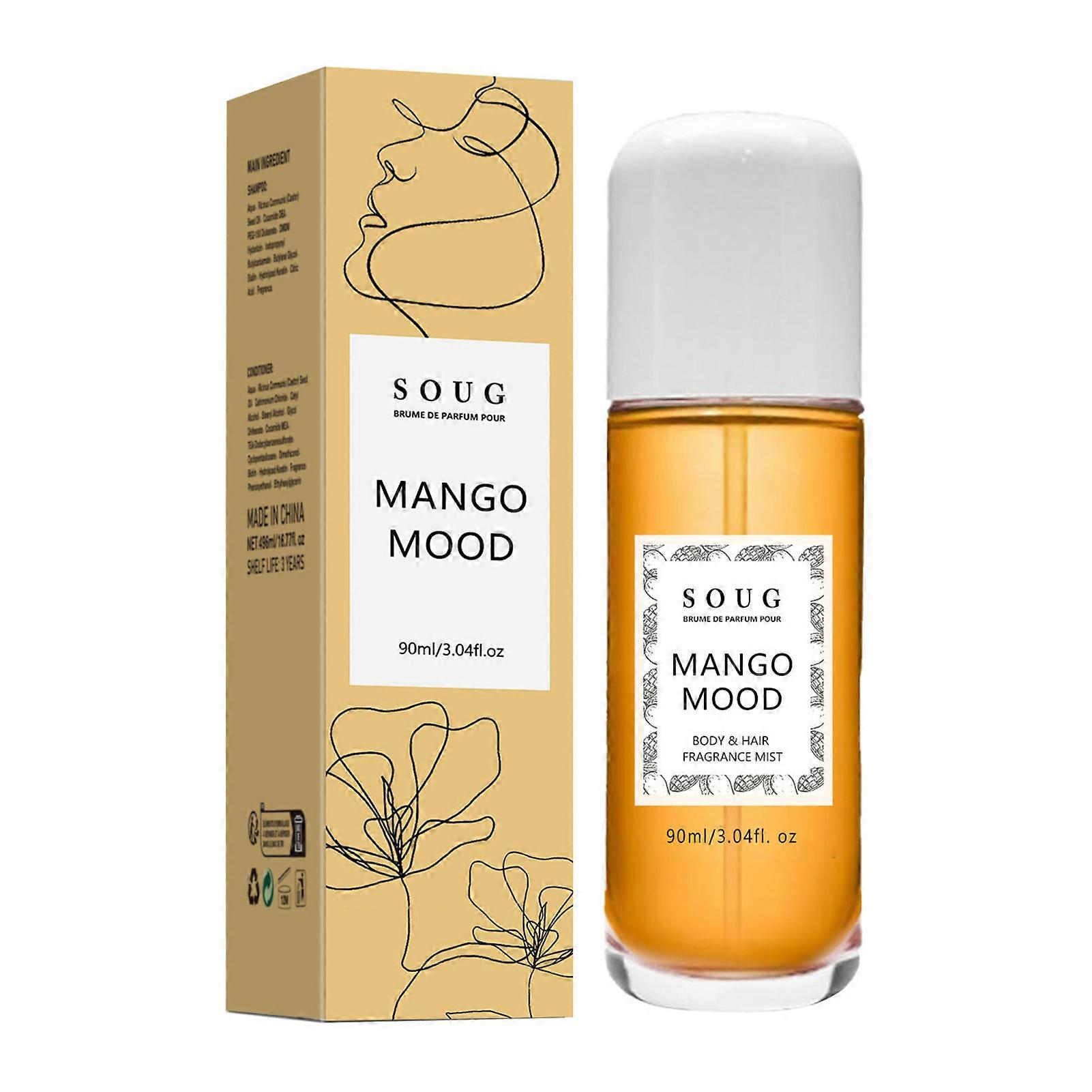 90ml Vanilla Perfumes Spray Lasting Staying Scented Refreshing Fragrance for Hair Body