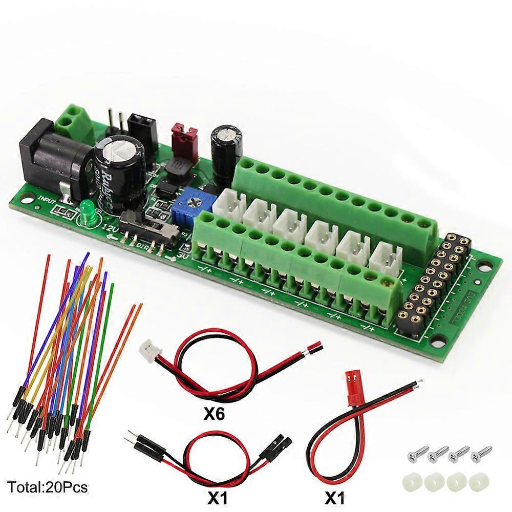 1X Power Distribution Board Self-adapt Distributor HO N O LED Street Light Hub DC AC Voltage PCB012 Train Power Control