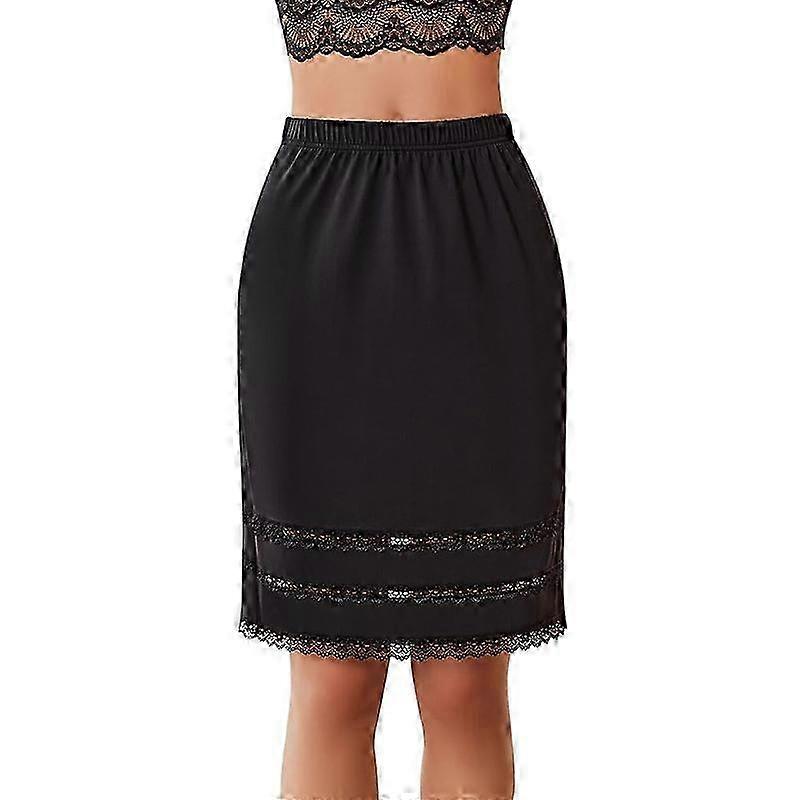 نصف زلات للنساء Underskirt اللباس موسع الدانتيل