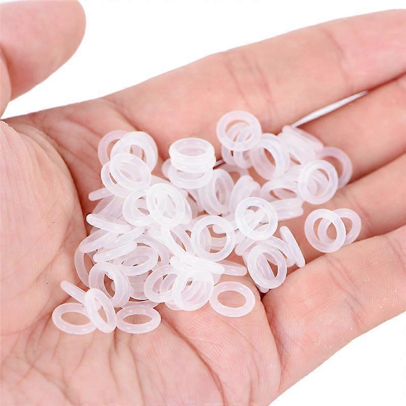 120 Pcs Silicone Rubber O-Ring Switch Dampeners White For Cherry MX Keyboard