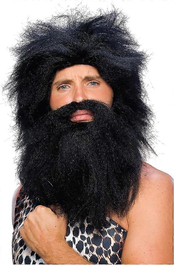 Rubie s Costume Characters Caveman Beard And Set Wig