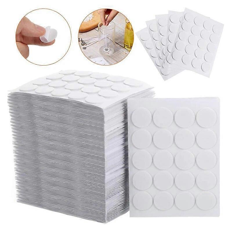 100pc Candle Wick Stickers Adhesive Heat Resistance Foam Double-sided Tape for Wax Fixed Base Holder Stand Making Supplie