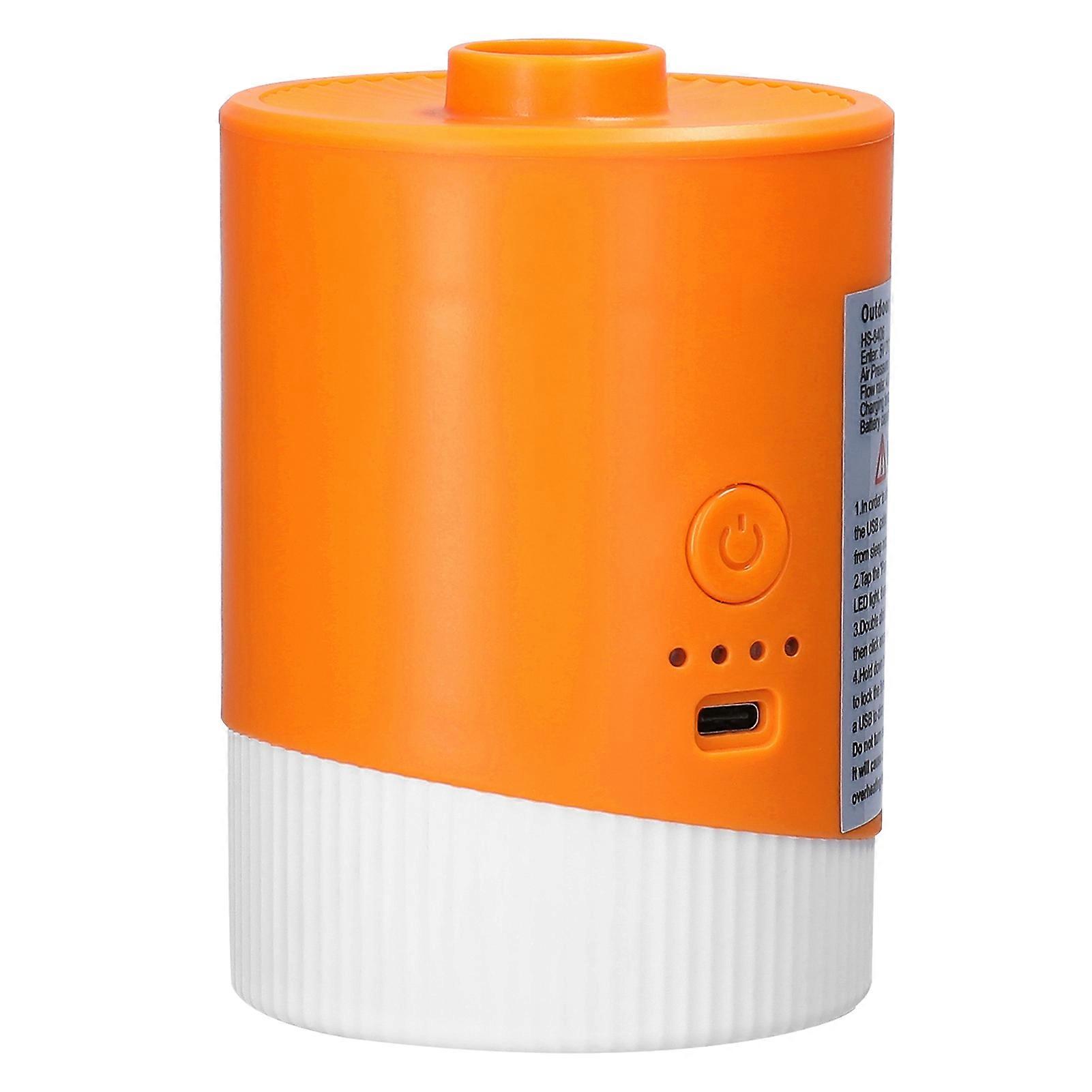 Multifunctional Portable Cordless Electric Inflator USB Rechargeable 2-in-1 Outdoor Inflation and Deflation Pump 5000PA Handheld SwimmingRing Mattress