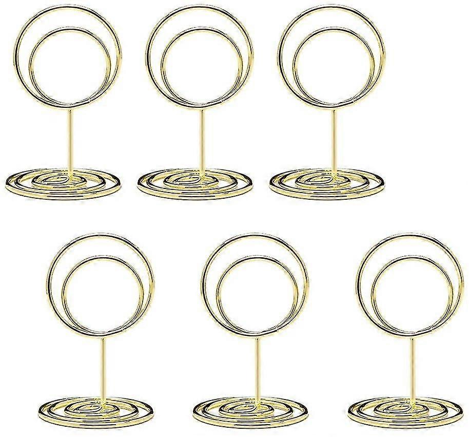 ZK-20pcs Mini Place Card Holders, Cute Table Number Holders, Small Size Table Card Holder