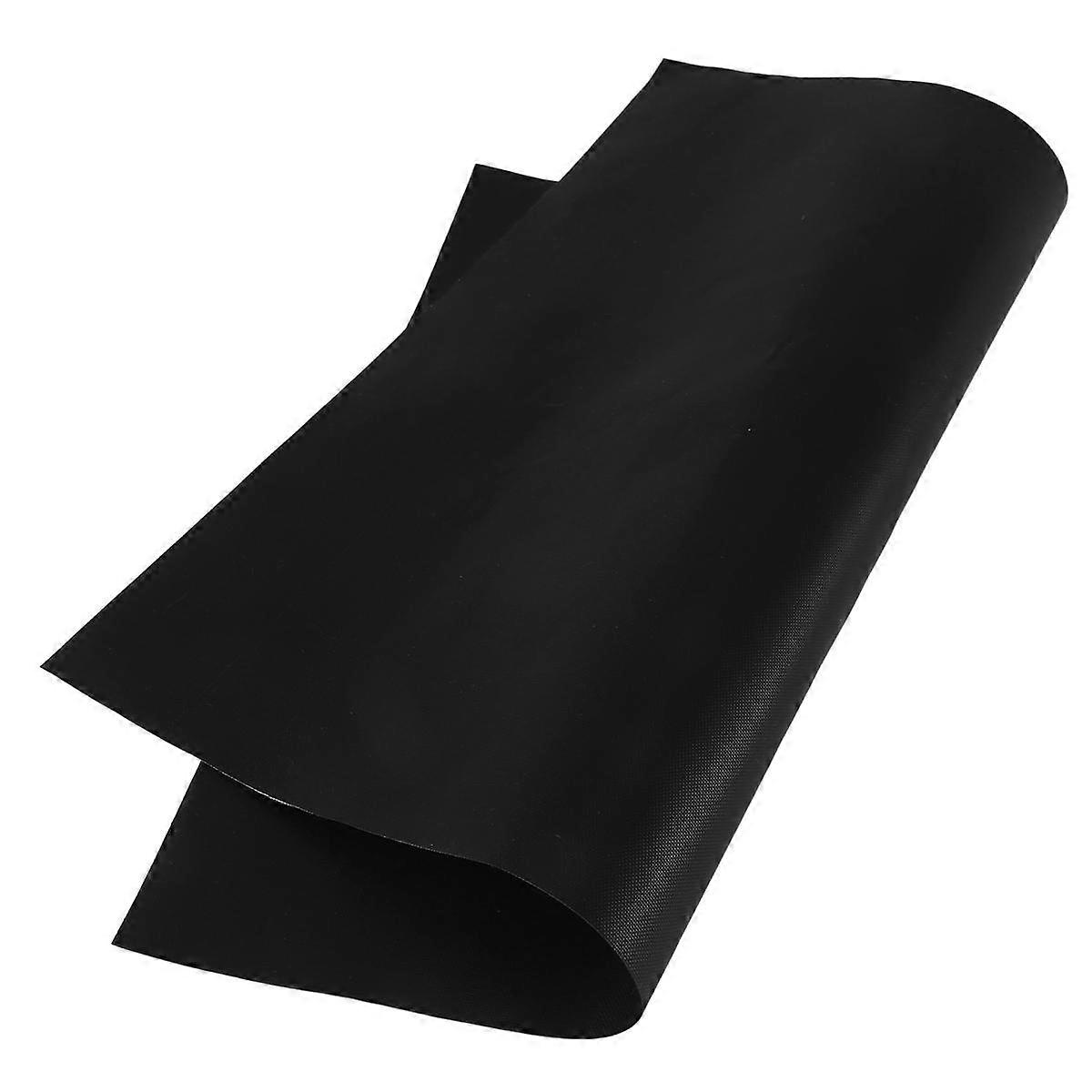 4 Pcs Red Oven Shelf Silicone Rack Guard + 2 Pcs Non Stick Oven Liners Mat for Keeping Oven Clean a