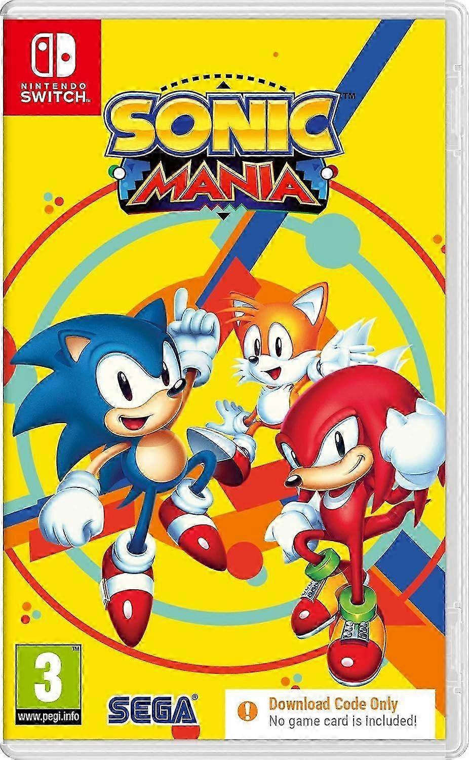 Sonic Mania (Code in a Box) Switch Game