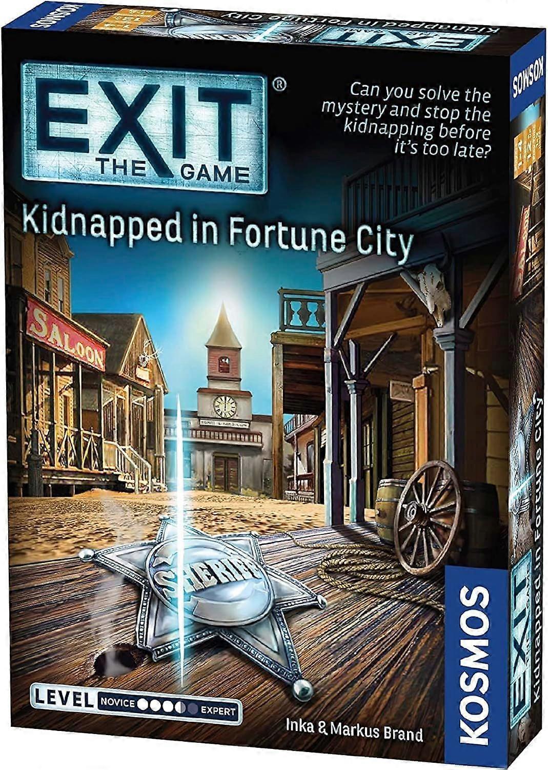 EXiT Kidnapped in Fortune City Board Game