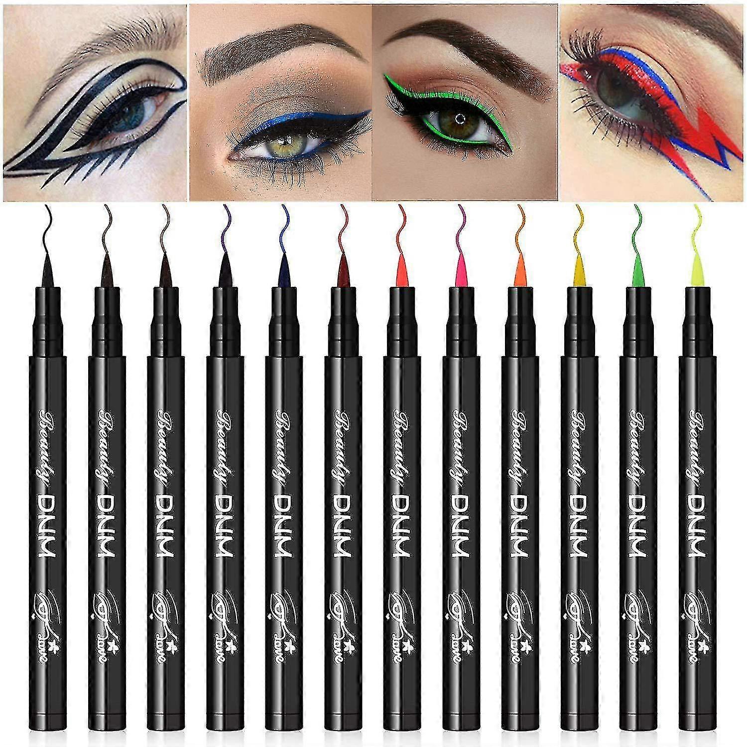 Color Eyeliner Set Of 12