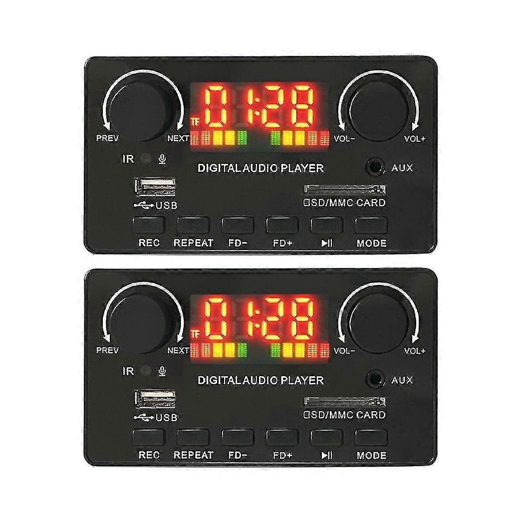 2x40w Amplifier Bluetooth Mp3 Player Wav Decoder Board Decoder Bluetooth Module