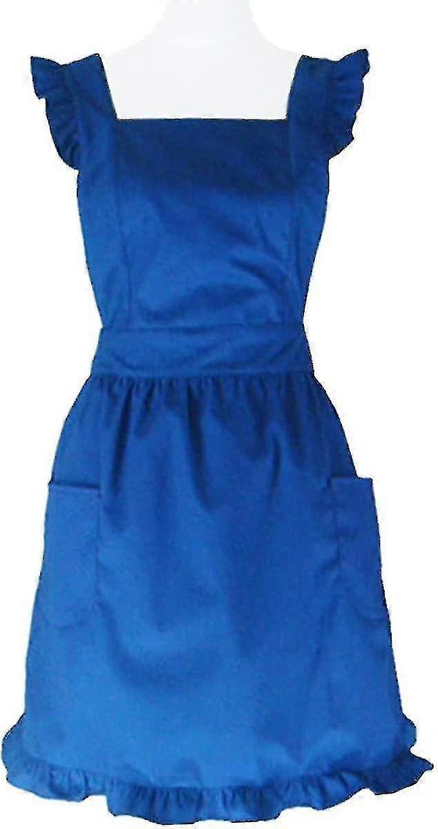 Almi 귀여운 사랑스러운 코튼 복고풍 주방 요리 앞치마 여성 소녀 빈티지 베이킹 선물