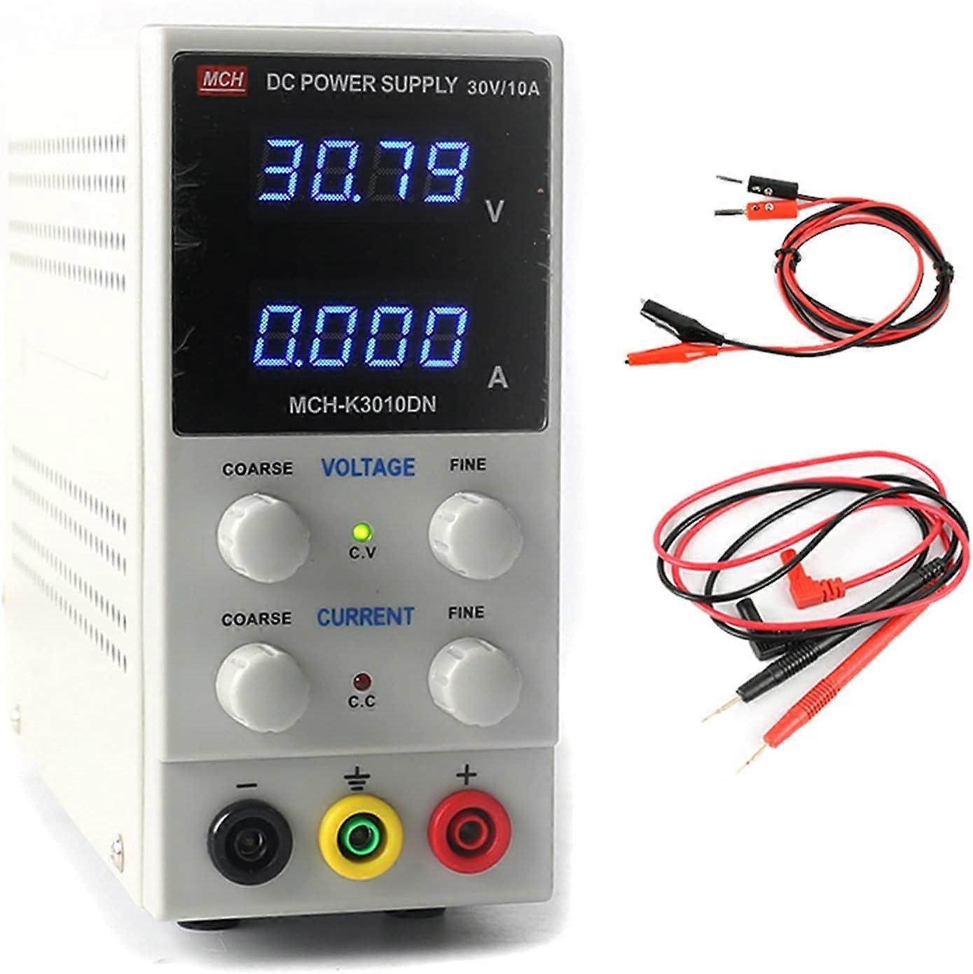 Mini Laboratory Digital LED Adjustable MCH K3010DN K305D K305DN Regulated Switching DC Power Supply 30V 10A 5A 0.01V 0.001A
