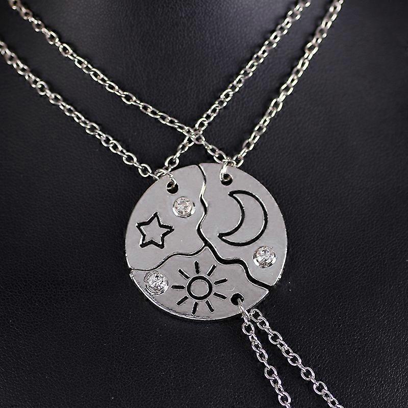 3st Friendship Collar Hangingsilver