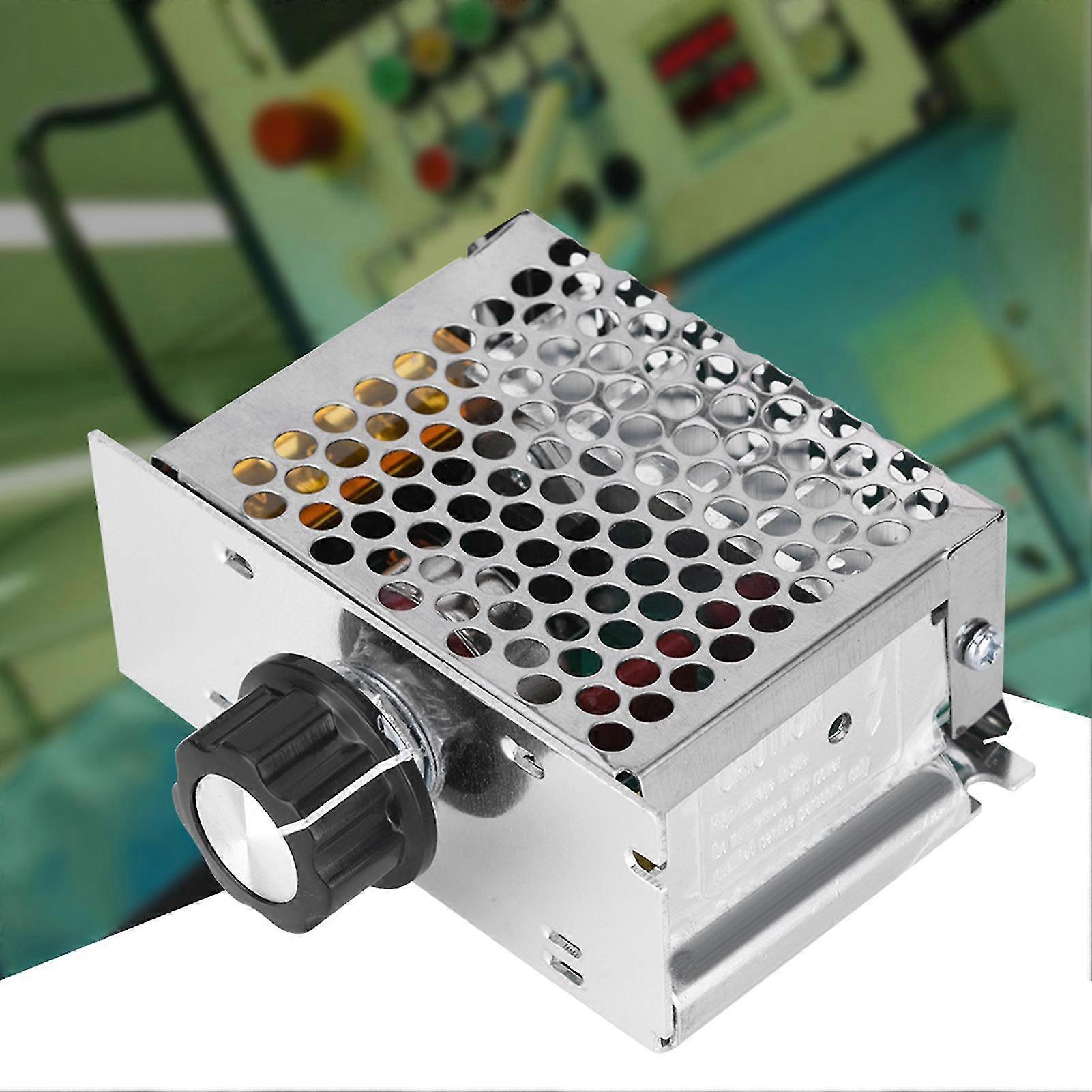 4000W AC Voltage Regulator Dimmer for 220V Electric Motor Speed and Temperature Control
