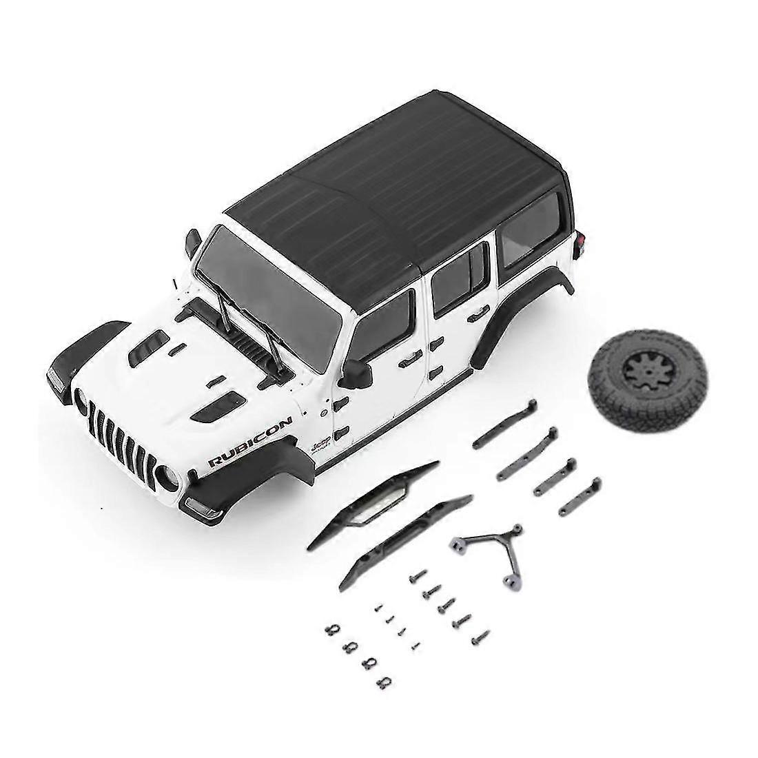 Rc Auto Karosserie für Mini Z Mini-Z Wrangler Rc Crawler Auto Upgrade Teile, weiß