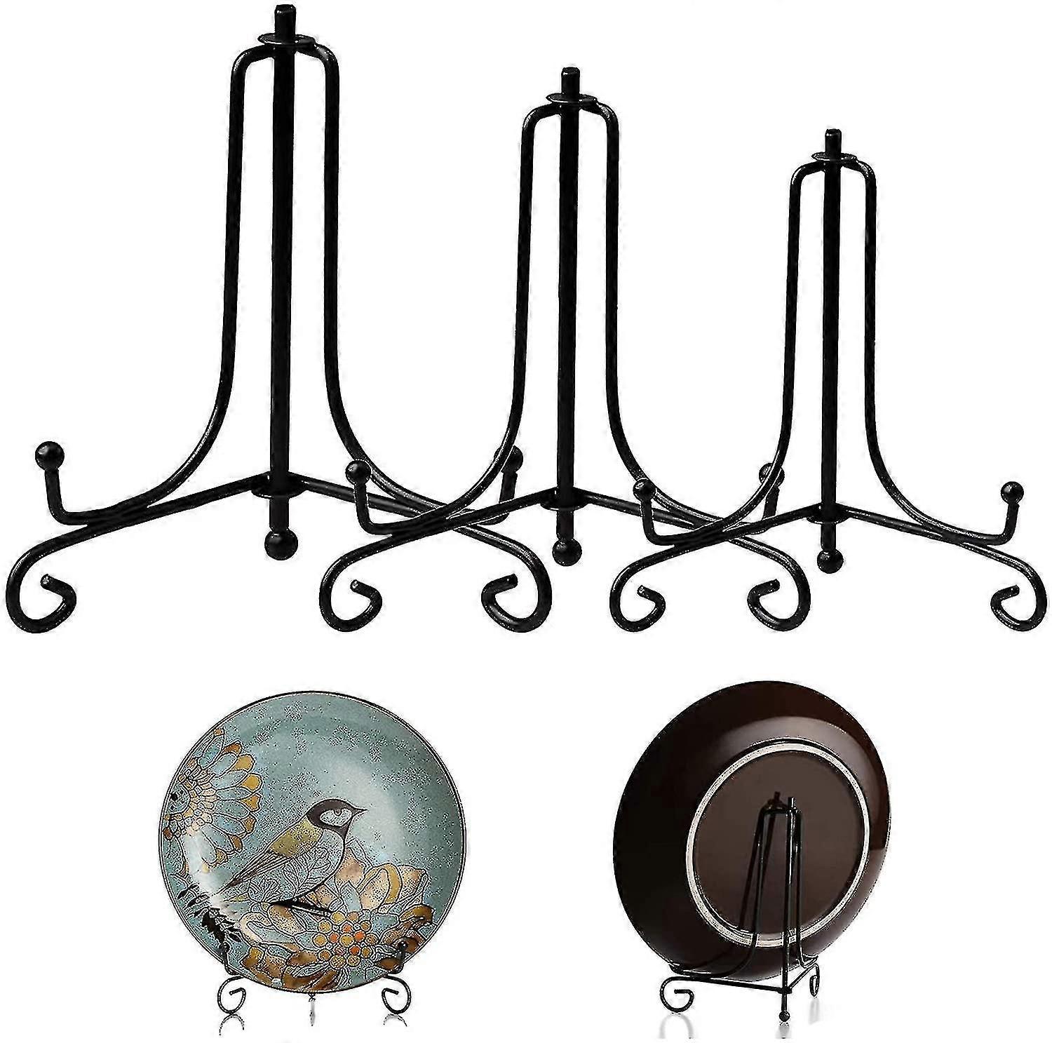 Metal Plate Stand Iron Display Stand Stand Iron Easel Bowl Plate Stand Picture