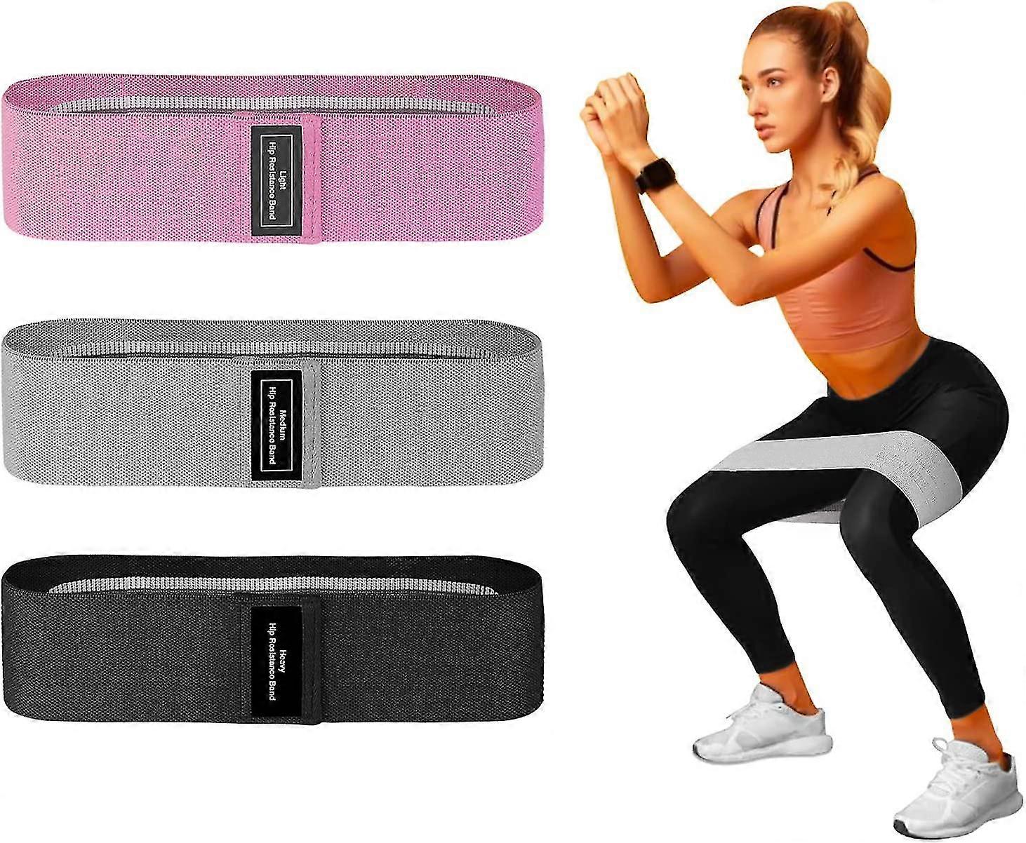 Fabric Resistance Bands Set