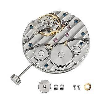 6497 ST36 Watch Movement Mechanical Hand Winding Movement P29 44Mm Steel Watch Case 6497/6498 ST360