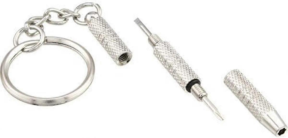 2 pcs mini glasses screwdriver set for key ring2 pcs