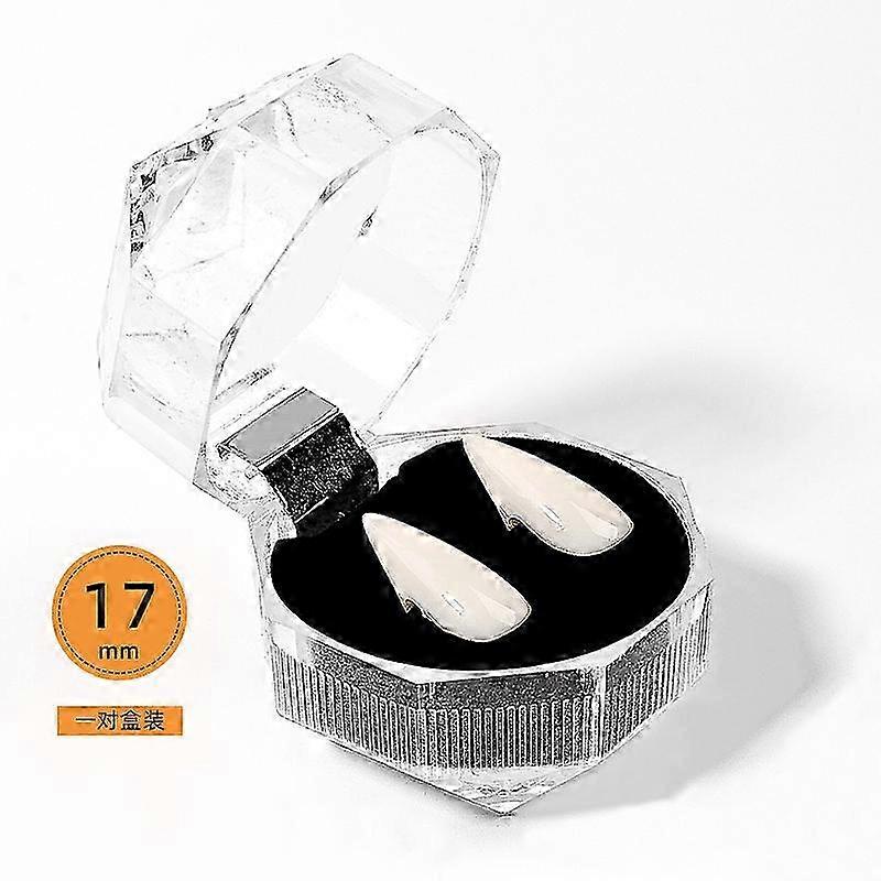Masquerade trick props Halloween vampire zombie dentures simulation teeth props17 mm Denture Box