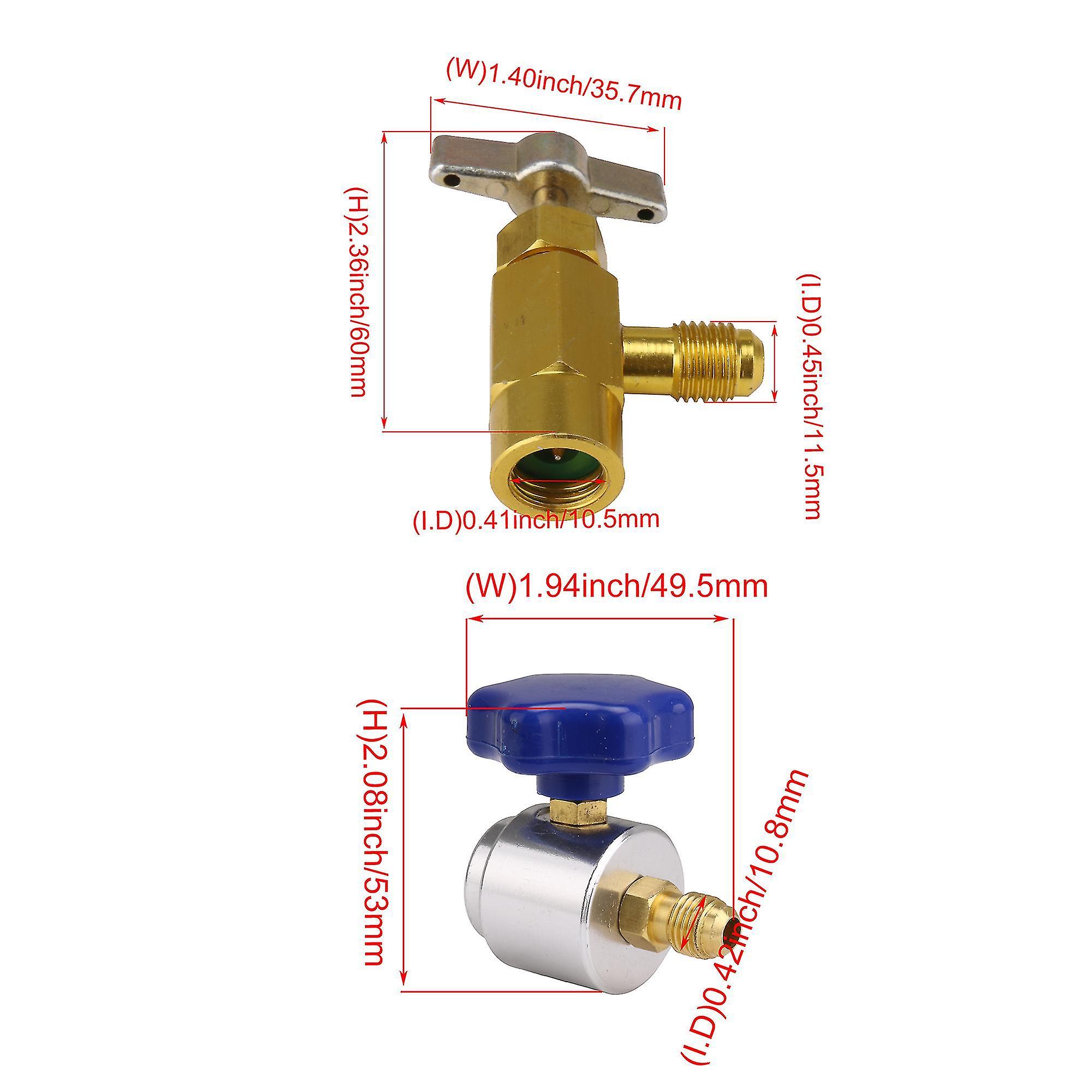 VOTNMIC Kit De 19 Pièces De Noyau De Valve De Climatisation Schrader Accessoires De Noyau De