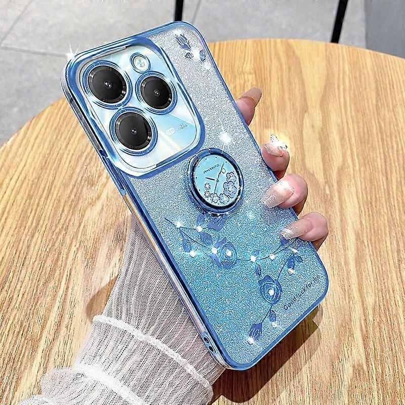 Gradient Flower Case för Infinix Hot 40 Pro