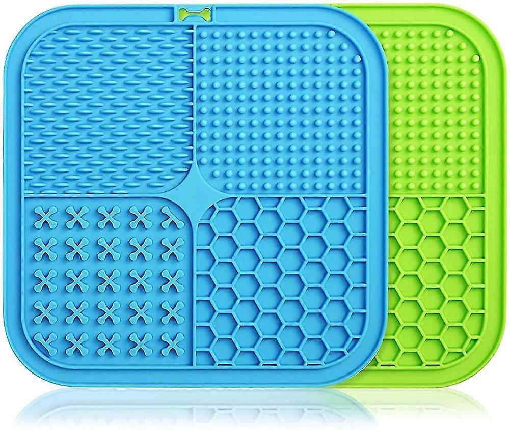 Dog Lick Mat With Suction Cups Dog Slow Feeders Dog Licking Mat Pet Mat Anxiety