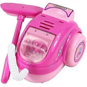 Children's Toys Role Play Vacuum Cleaner Realistic Toy With Lights & Sounds(pink)