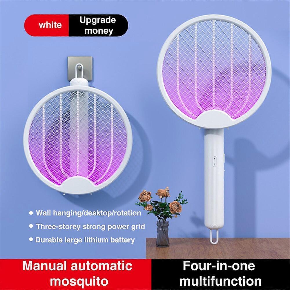 XIAOMI Foldable Mosquito Swatter Electronic Shock Mosquito Killer USB Rechargeable UV LED Lamp Summer Home Insects Bug Zapper