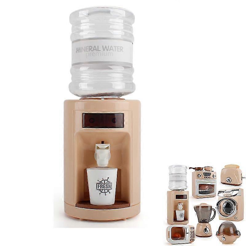 Barnas leketøy simulering hvitevarer mikrobølgeovn brød maker vanndispenser ovn vaskemaskin, gave