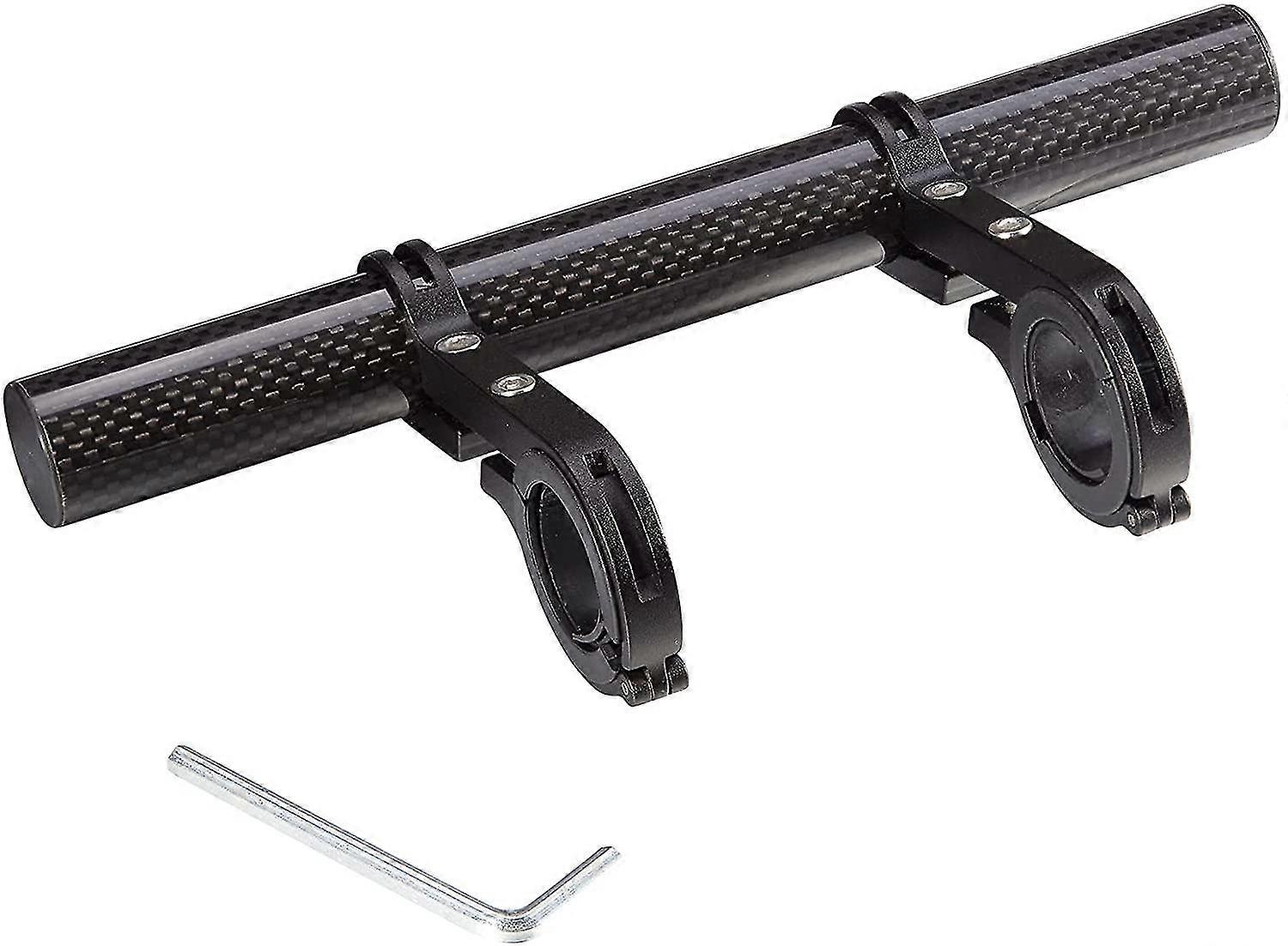 20cm Bicycle Handlebar Extender Bracket Double Mountain Bicycle Handlebar Extension Suitable For Flashlight