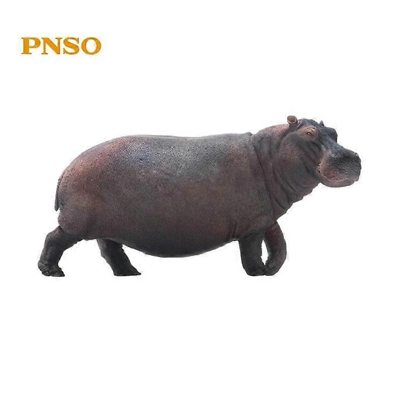 PNSO Hippo Klassisk Leksak För Pojke Barn Djurmodell
