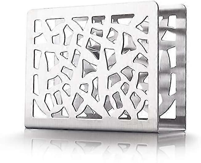 حامل منديل، حامل منديل من الستانلس ستيل، حامل منديل طاولة حديث لأسطح عمل المطبخ، طاولات طعام، فضي