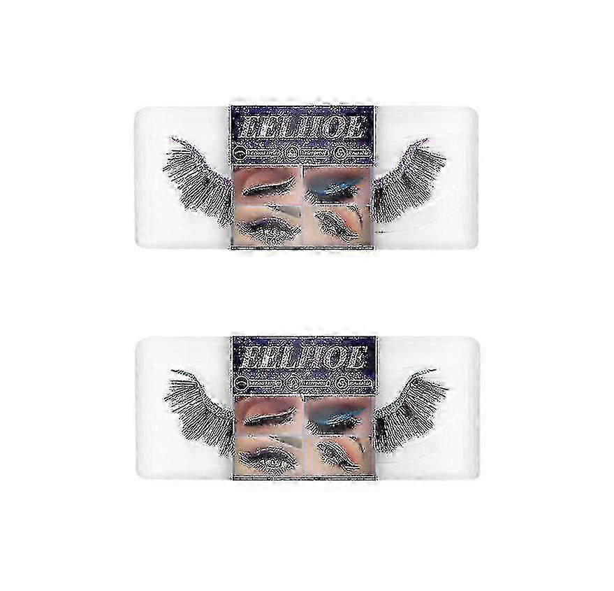 Eyelashes Eyeliner Self-adhesive False Eyelashes Soft Natural Curly Thick False Eyelashes Eyeline