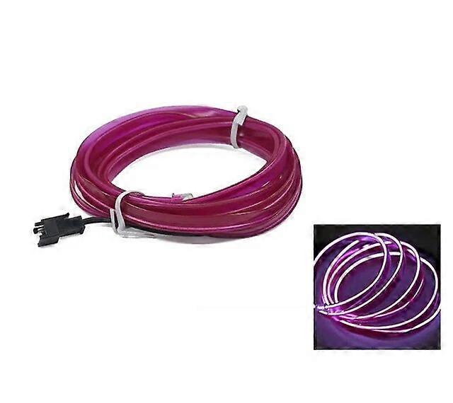 Jelivey Éclairage intérieur LED USB flexible au néon pour voiture éclairage RGB pour décoration auto