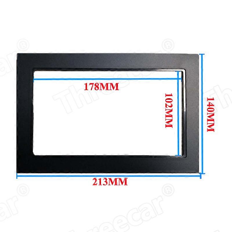 car frame for Universal 2 Din auto radio / android player Frame Retrofitting decorative framework 178 x 102mm panel