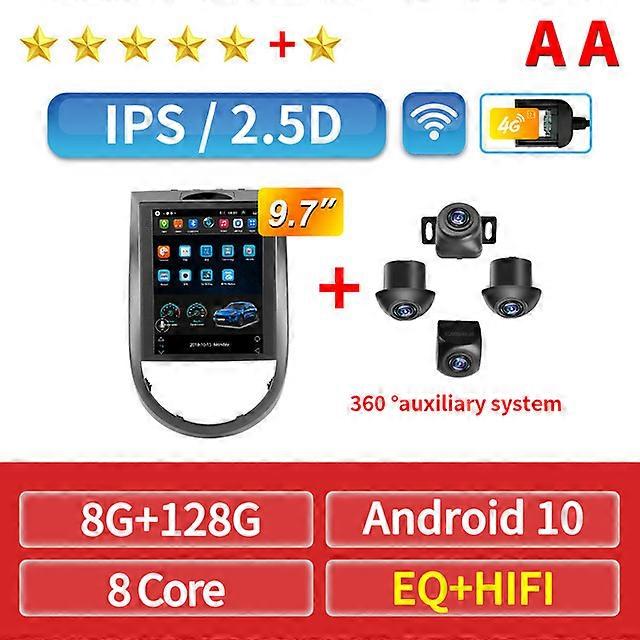 8G + 128G Android 10 Für Kia Soul 2010 2011 2012 2013 Multimedia Stereo Auto Video Player GPS Navigation Carplay Auto Radio DSP