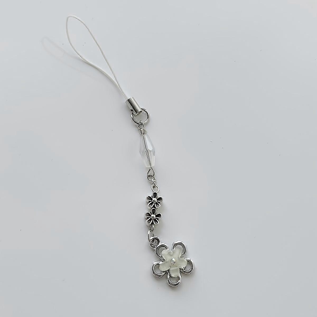 1pc Vibrant Flower Phone Strap - Fashionable Decoration for Your Device - Secure & Stylish Accessory with Unique Graphic Art