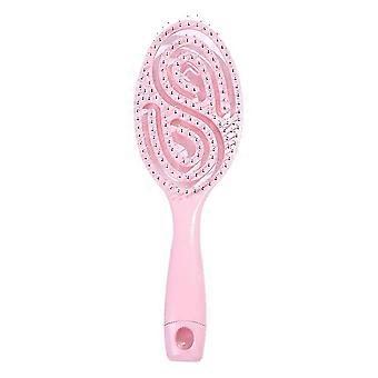 Cepillo desenredante para el cabello, Cepillo desenredante Deslízate a través de los enredos con facilidad Para todo tipo de cabello, para mujeres, hombres, cabello húmedo y seco, rosa