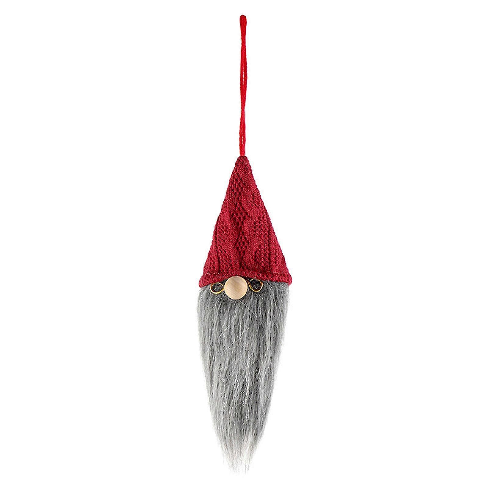 Stained Glass Kits for Adults Baking Tree Hanging Doll Decoration Bearded Old Man Hanging Christmas Baskets Decorations,100% New