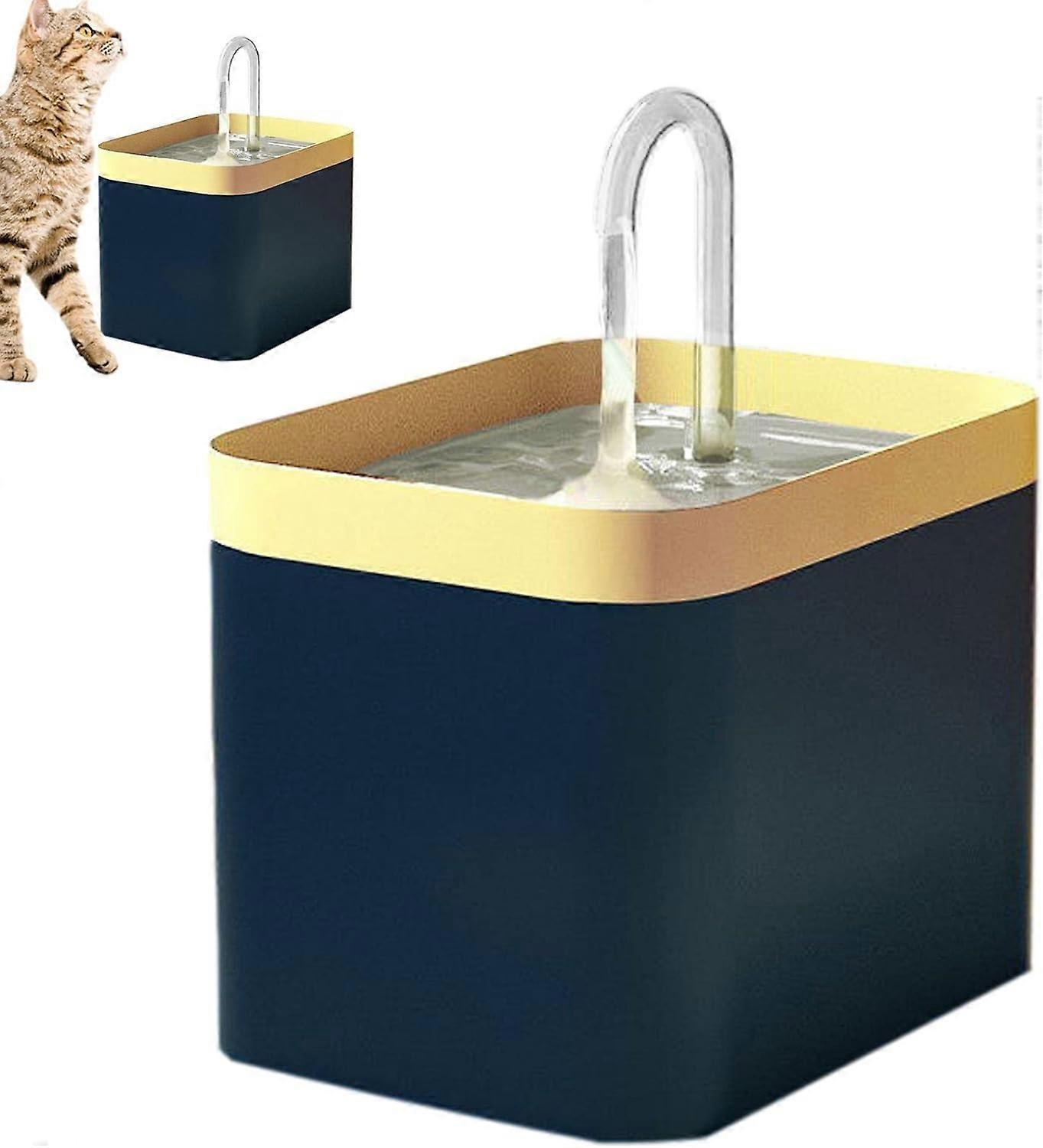 Kattvattenfontän, Automatisk elektrisk vattenfontän för husdjur, Vattendispenser för hundkatt, 50% erbjudande