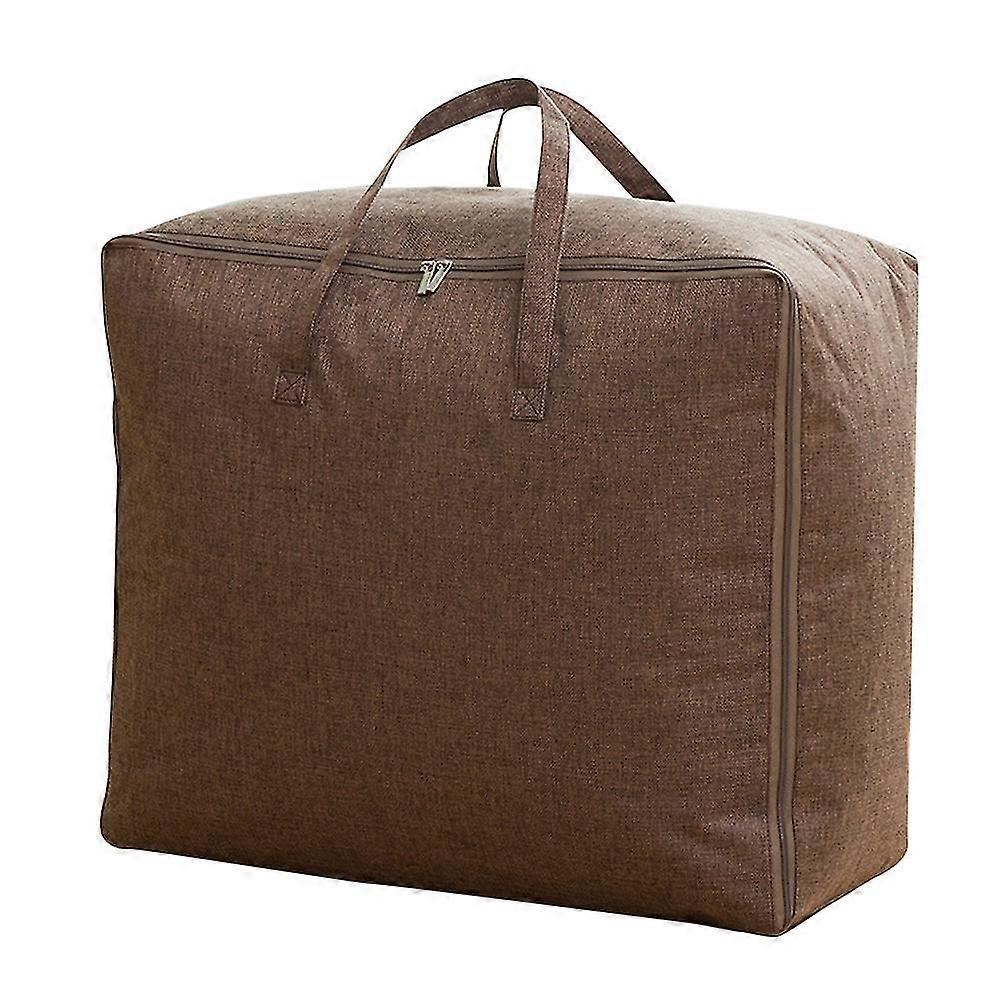 Waterproof Sturdy Duvets Storage Bag brown60*50*28cmgrey