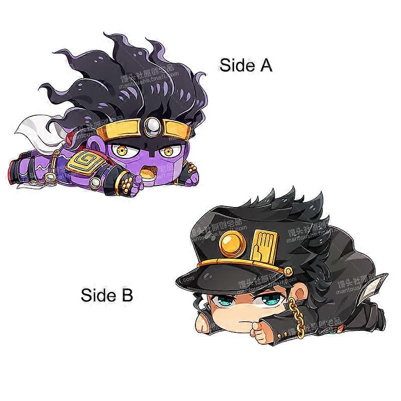 JoJo's Bizarre Adventure Cosplay Pillow Soft Plush Kujo Jotaro Costume Dolls Cushions Double Different Side Printed 33x45cm
