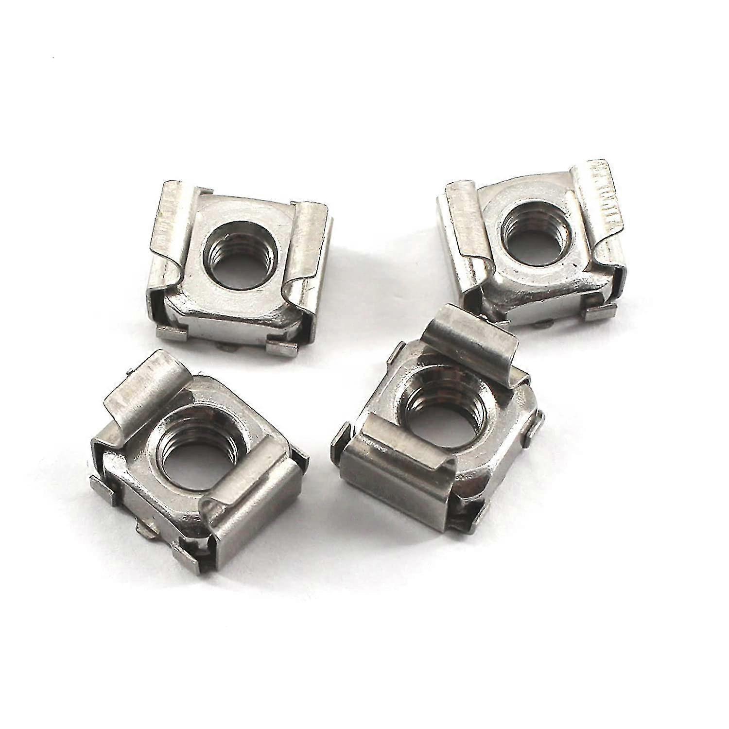 M6 Lock Nut(Color:Silver)(40pcs)