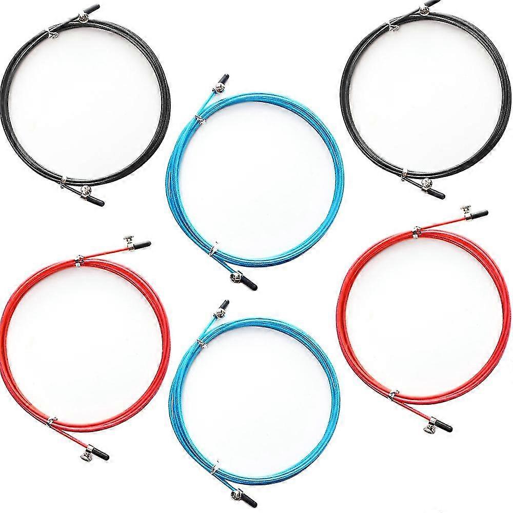 Replacement Cable For Speed Jump Rope, 6pcs Stainless Steel Wire For High Speed Jump Ropes.