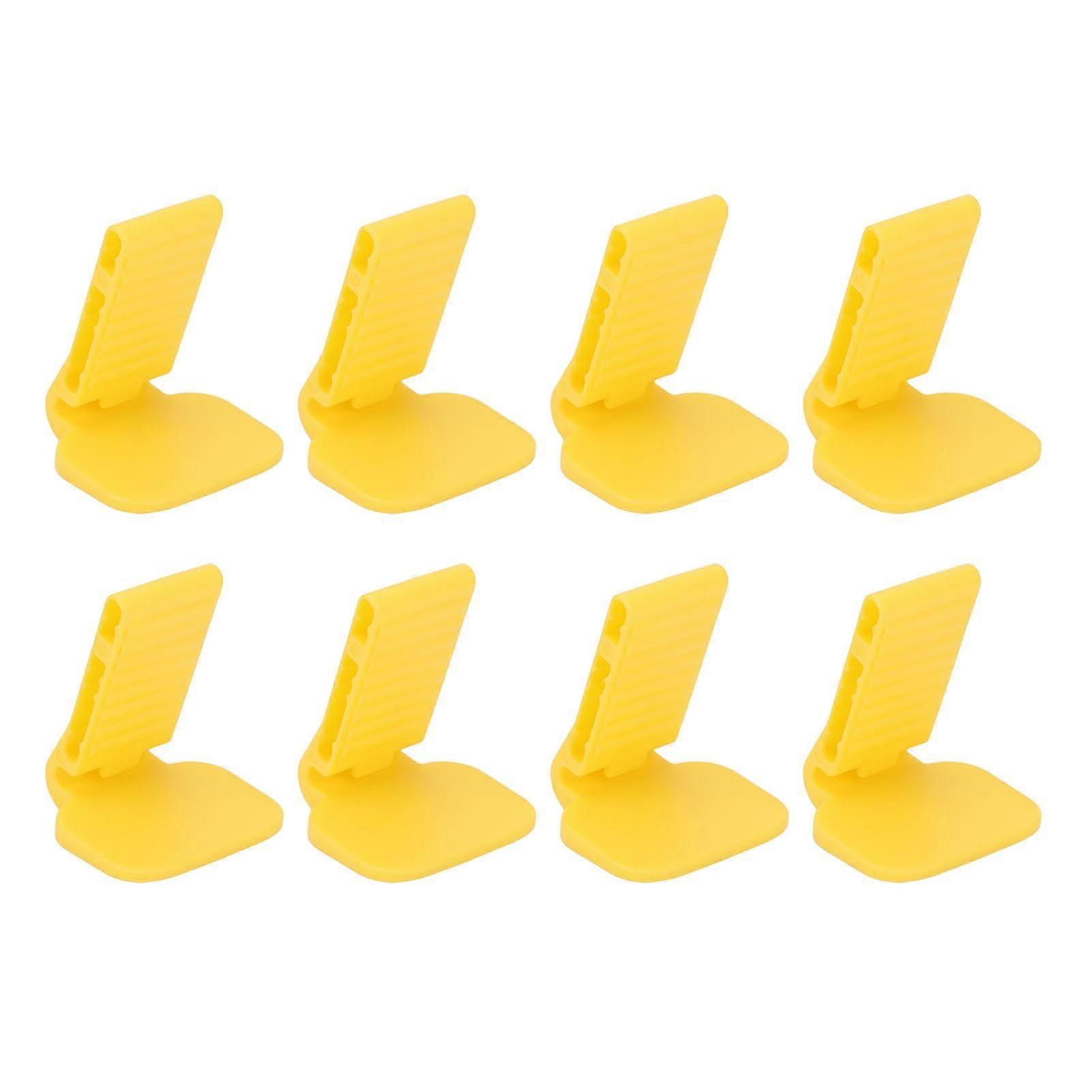 8-Piece Dental X-Ray Bite Block for Positioning and Film Alignment, Plastic, Suitable for Molar Radiographs, Sterilizable