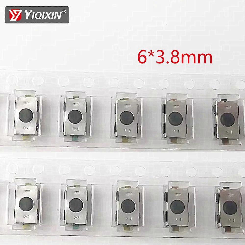 2Pcs/Lot Car Remote Control Key Touch Switches Buttons Touch Key Component Package For Peugeot Citroen Opel Size 6*3.8mm