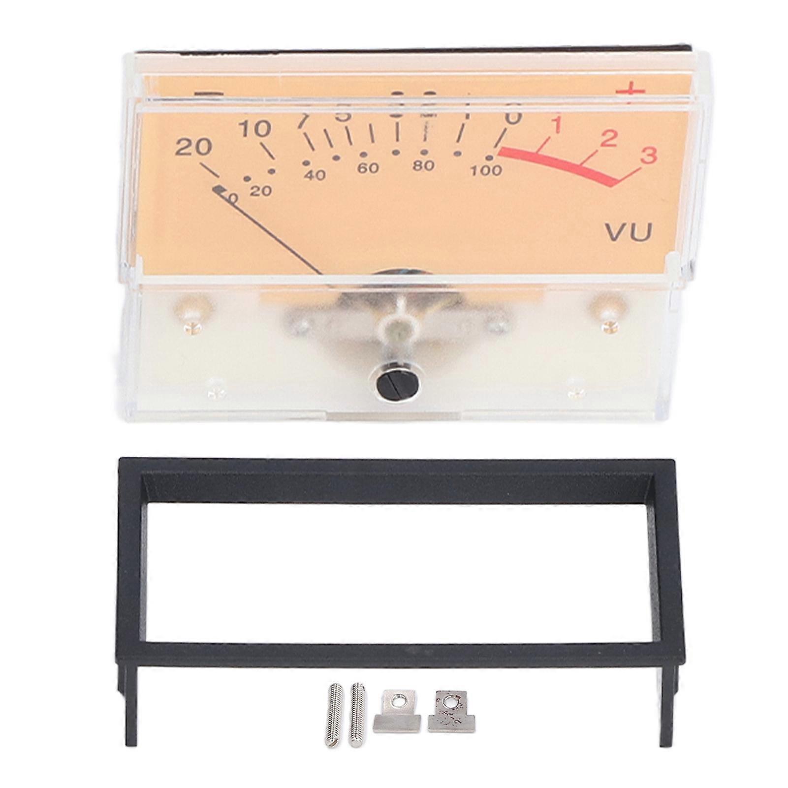 20mA VU Meter Hochpräzises DB-Pegelmessgerät für Aufnahmestudio-Home-Audio-Car-Audio-Transformation