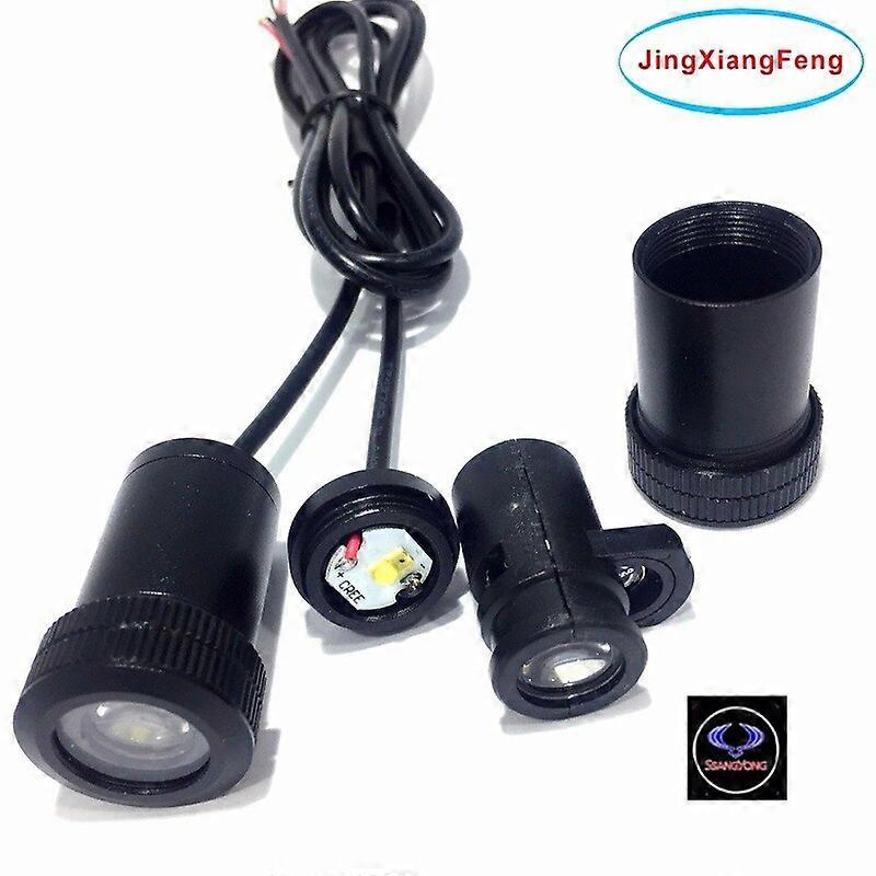 JXF Car Lights Signal Decorative for Ssangyon 4th Led Door Projector Ghost Shadow 3D Welcome Laser Warning collision avoidance